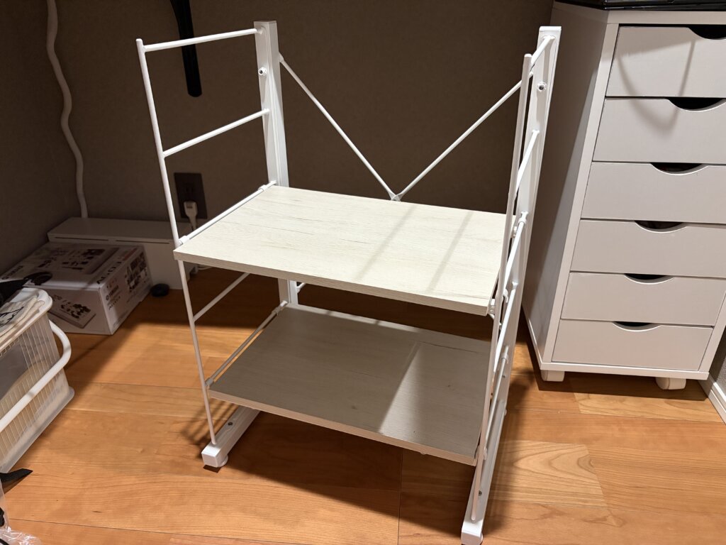 ニトリのワイヤーシェルフ